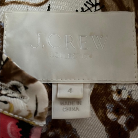 J. Crew Fitted Graphic Tee in Pink and Red - Picture 4 of 6